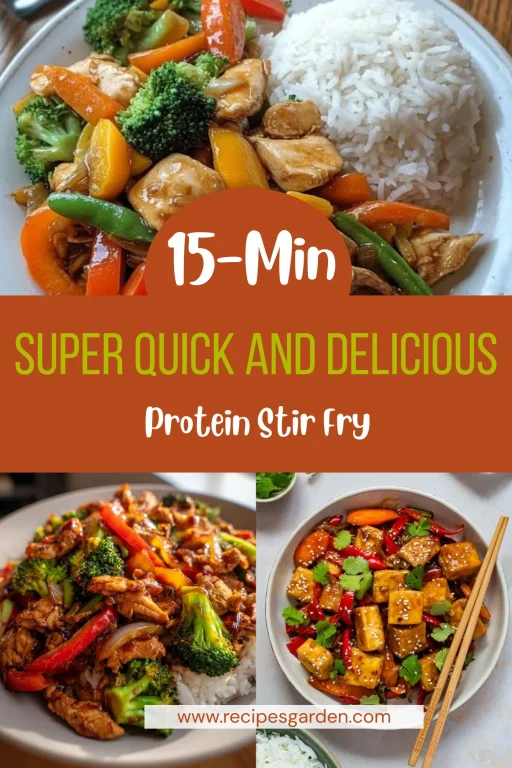 15-Min High-Protein Stir Fry (Vegan, Easy) - recipesgarden.com