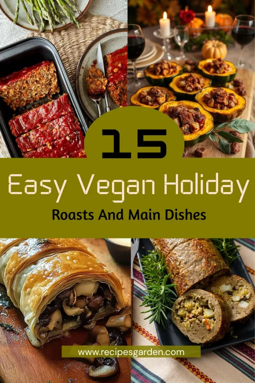 Easy Vegan Holiday Roasts & Main Dish Recipes