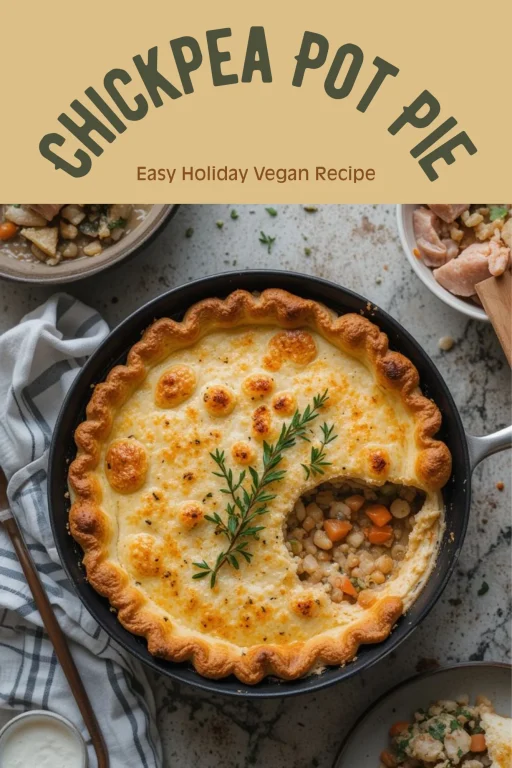 chickpea pot pie recipe