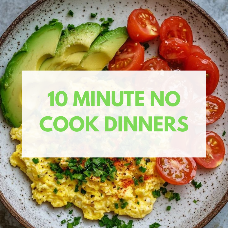 10 No-Cook Vegan Dinners Ready in 10 Minutes or Less
