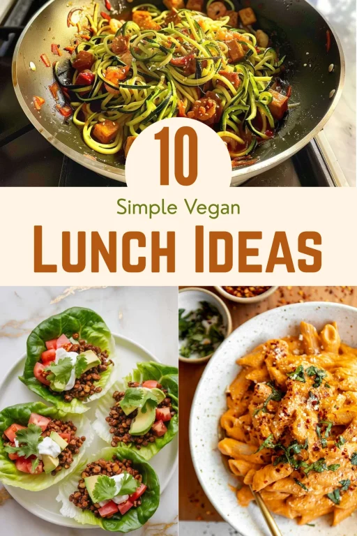 simple vegan lunch ideas