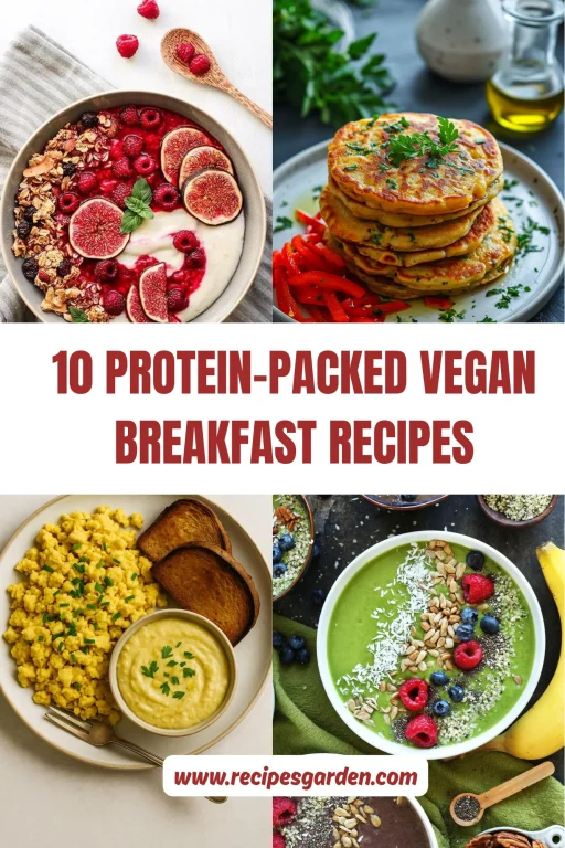 lazy vegan breakfast