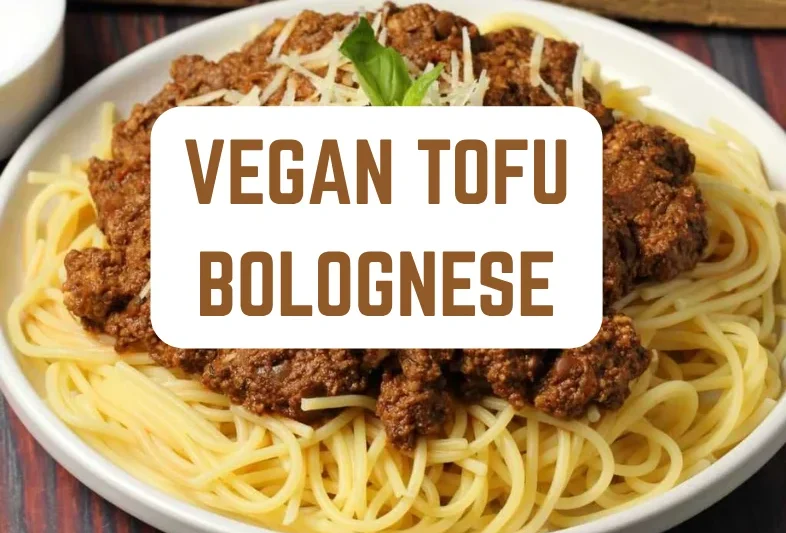 Easy Vegan Tofu Bolognese (30 Minutes, High Protein & Oil-Free)