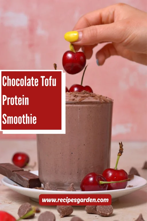 Chocolate Tofu Protein Smoothie