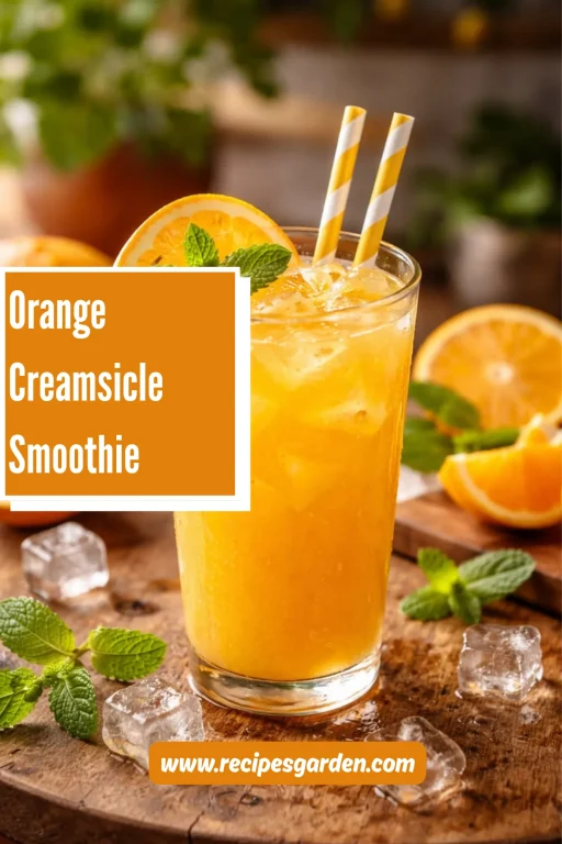 Orange Creamsicle Smoothie