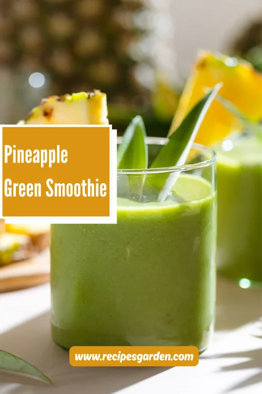 Pineapple Green Smoothie