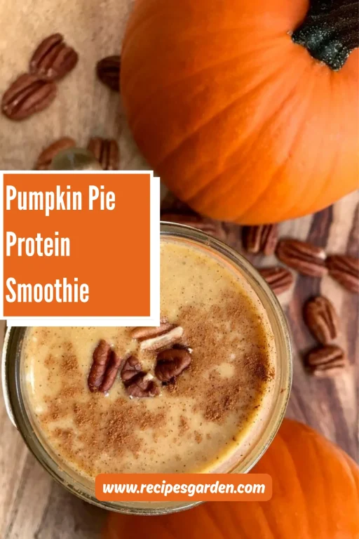 Pumpkin Pie Protein Smoothie