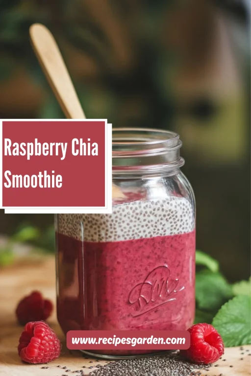 Raspberry Chia Smoothie
