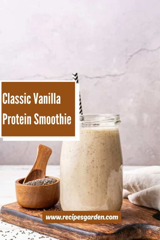 Vanilla Protein Smoothie