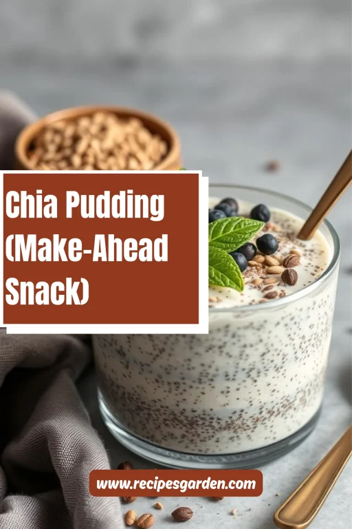 chia pudding recipe