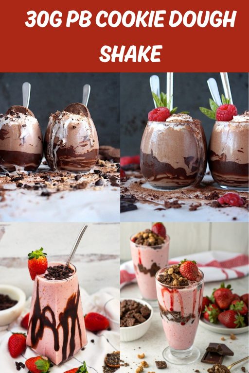 cookie dough milkshake recipe