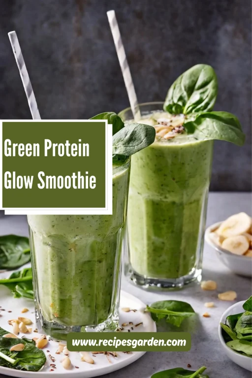 green protein smoothie