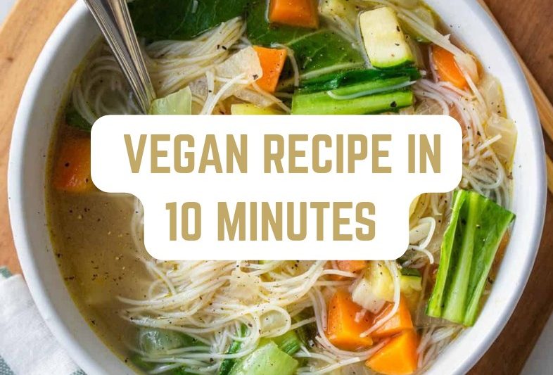 How to Make a Vegan Recipe in 10 Minutes with 3 Common Ingredients